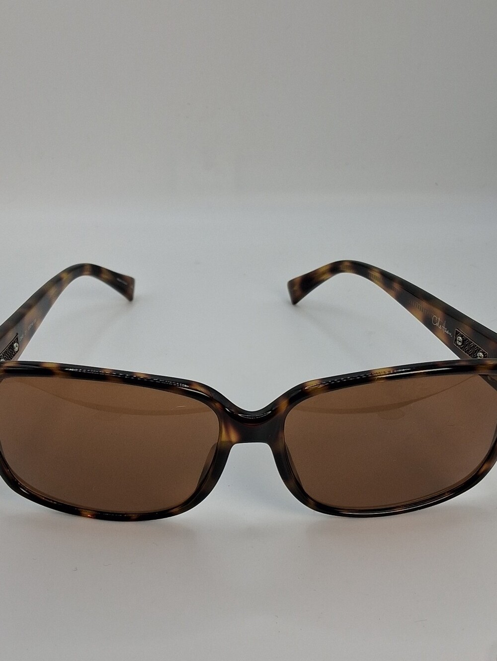 Cole Haan Tortoiseshell Sunglasses with Brown Lenses